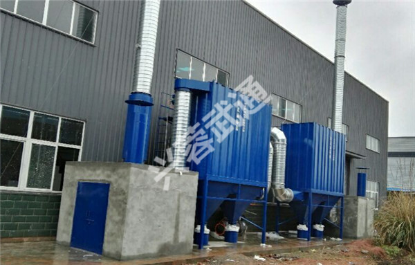 曙光电碳机床除尘系统案例展示