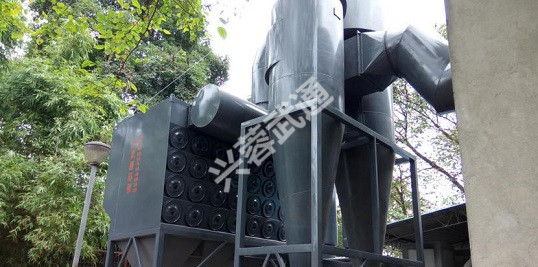 国航维修基地喷砂机除尘系统