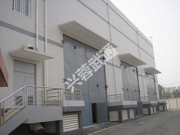 四川噪声治理设备经典案例—变电站隔声大门