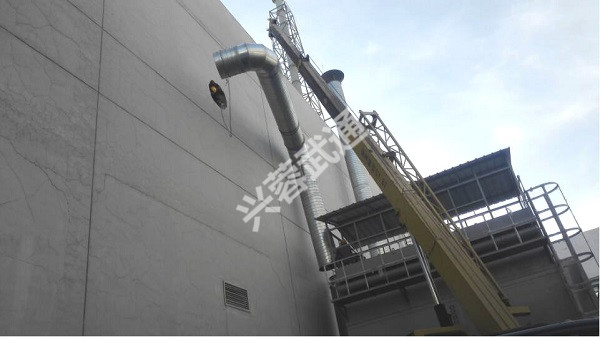 四川工业除尘案例—硅粉除尘系统