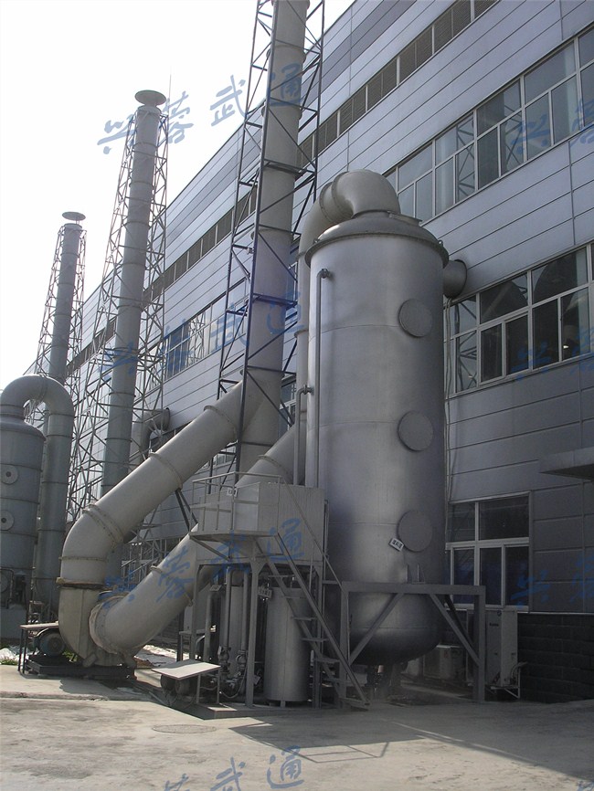 四川喷淋除尘设备-填料喷淋塔