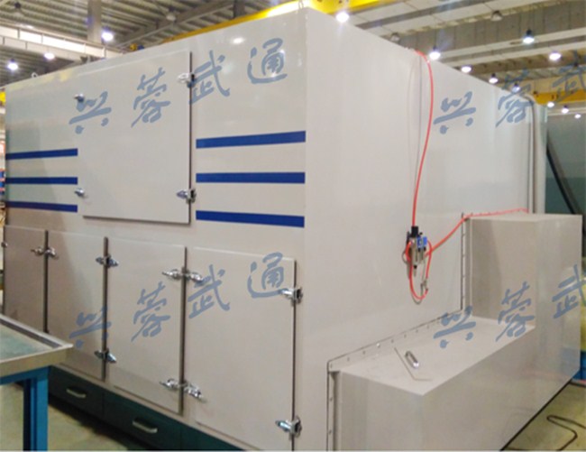 8000风量一体式打磨除尘工作间